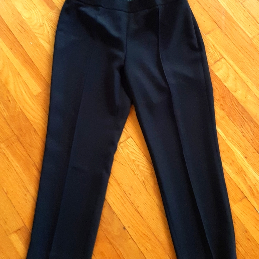 Karl Lagerfeld black cropped pants.